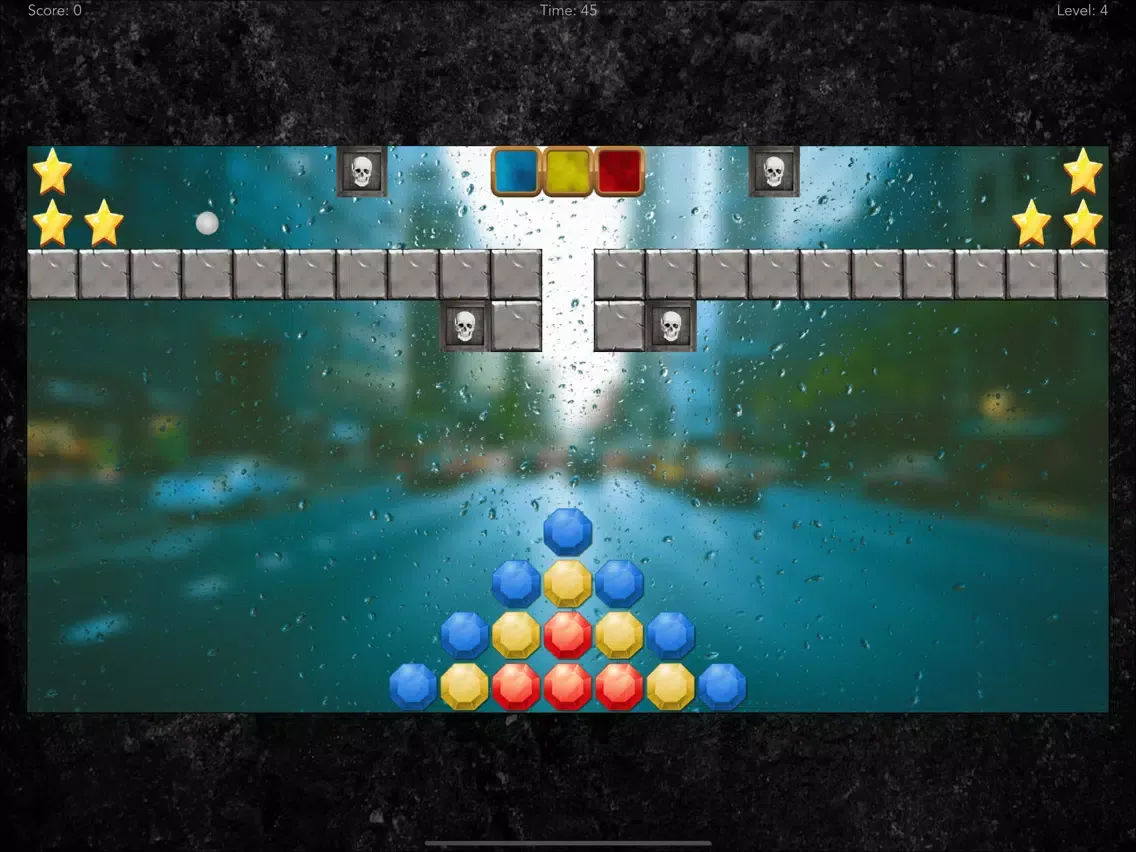 Tangkapan skrin The Ball - Gyro Game iPad 