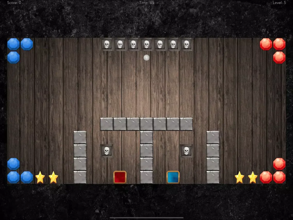 Tangkapan skrin The Ball - Gyro Game iPad 