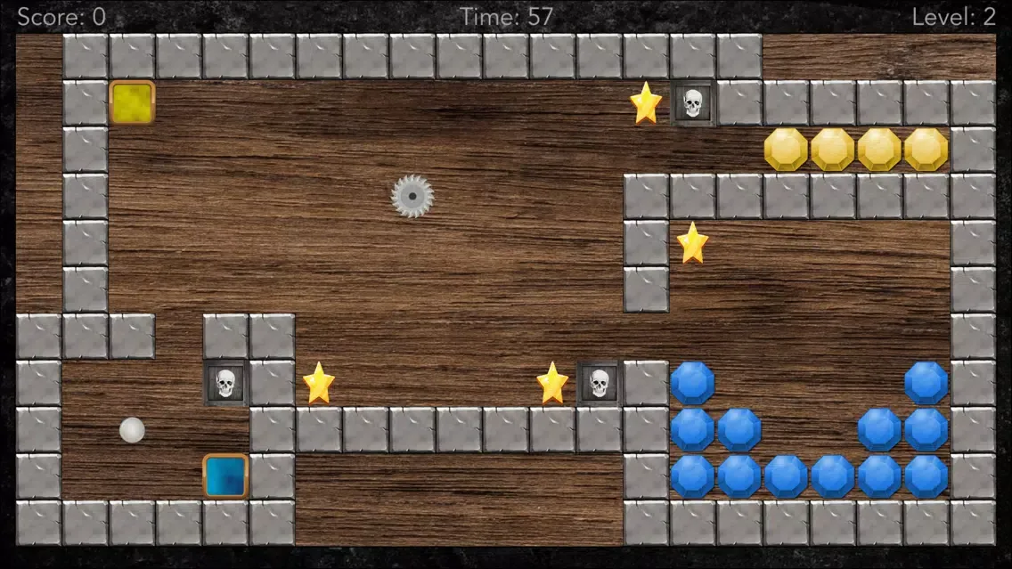 Tangkapan skrin The Ball - Gyro Game