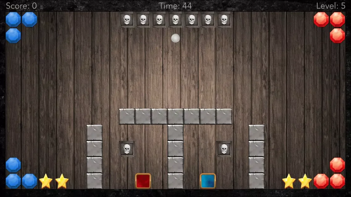 Tangkapan skrin The Ball - Gyro Game