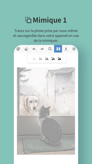 Скриншоты Mimicle-L'émotion et le dessin