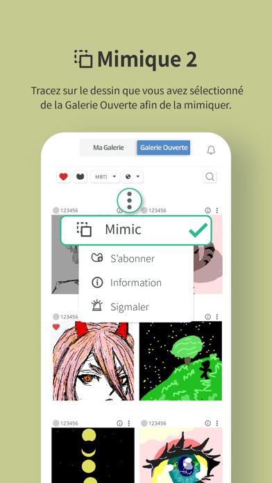 Скриншоты Mimicle-L'émotion et le dessin
