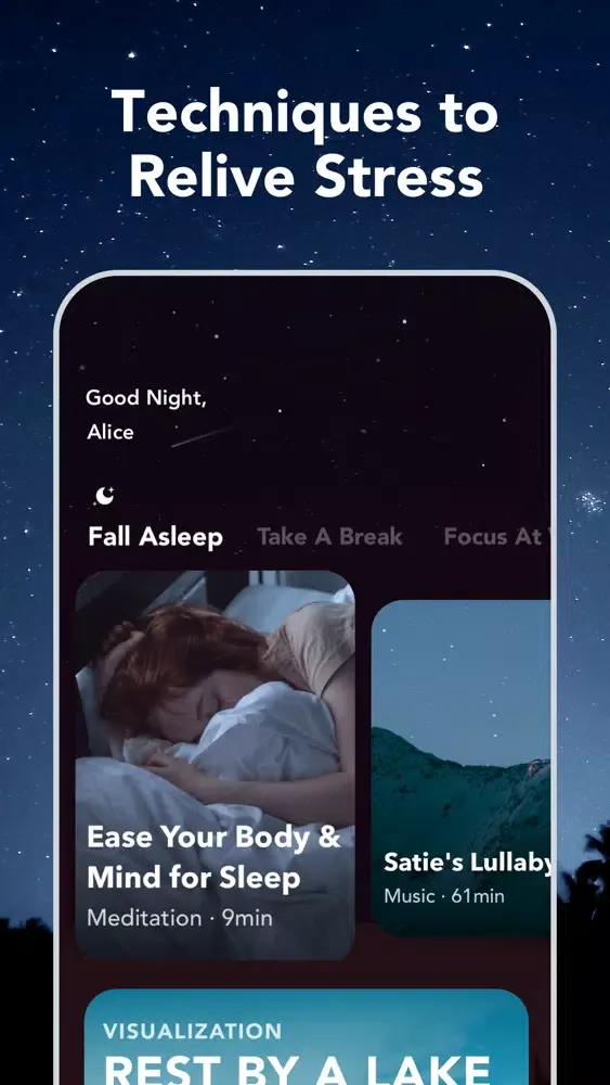 Capturas de tela do Revive: Meditation Sleep Relax