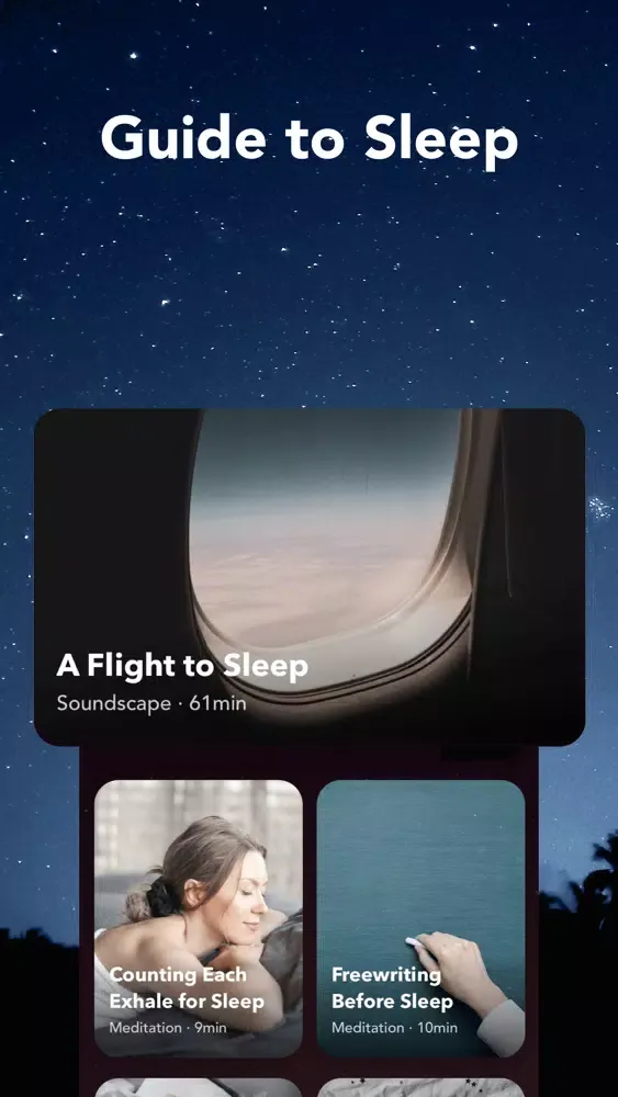 Capturas de tela do Revive: Meditation Sleep Relax