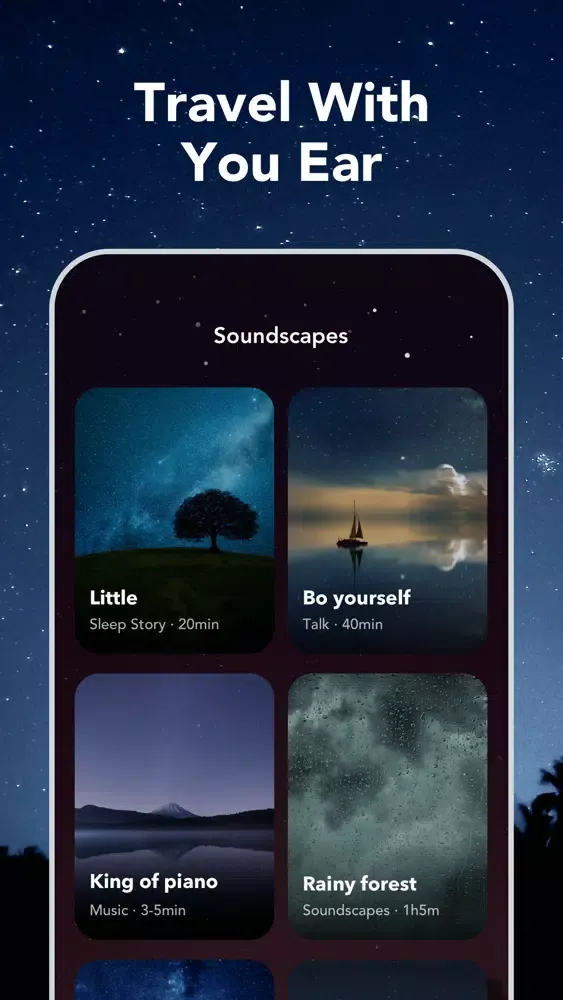 Capturas de tela do Revive: Meditation Sleep Relax