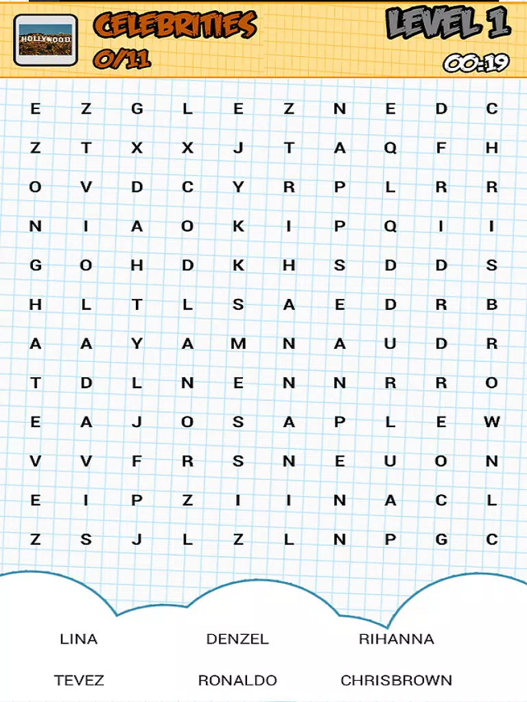 Captures d'écran de Word Search Swype Free iPad 