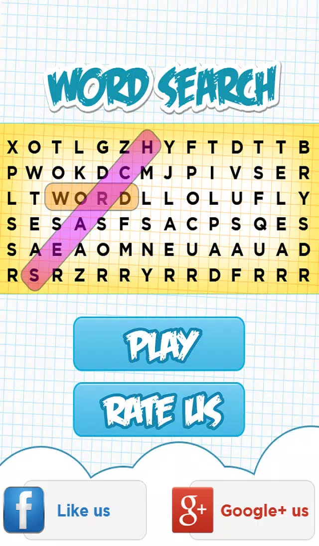 Captures d'écran de Word Search Swype Free