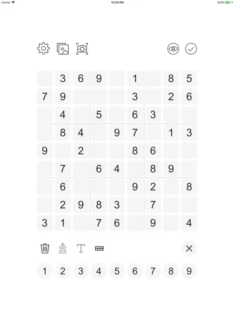 Screenshot di Sudoku Solver & Scanner iPad 