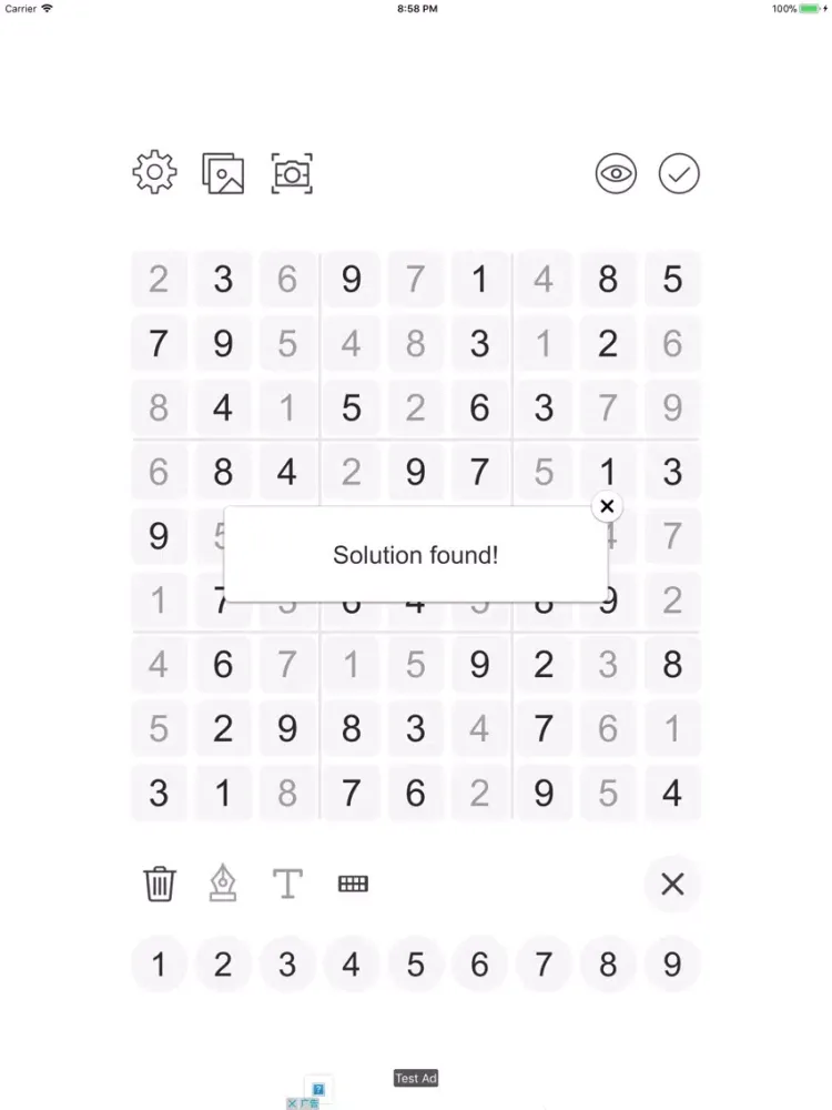 Screenshot di Sudoku Solver & Scanner iPad 