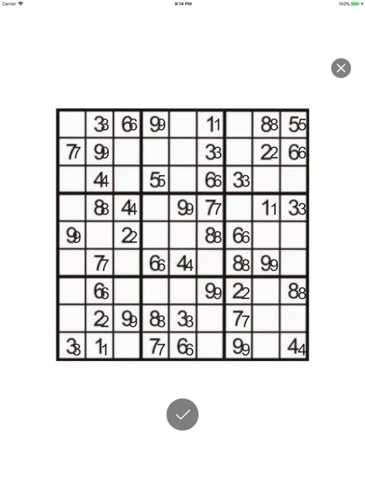 Screenshot di Sudoku Solver & Scanner iPad 