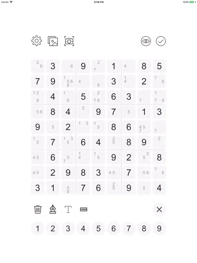 Screenshot di Sudoku Solver & Scanner iPad 