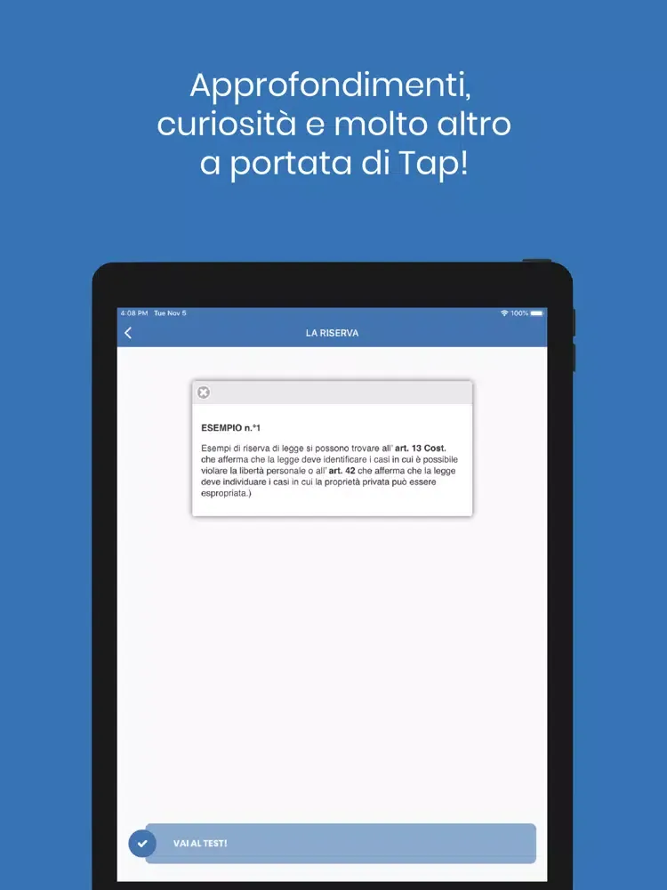 Diritto Amministrativo iPad  Screenshots