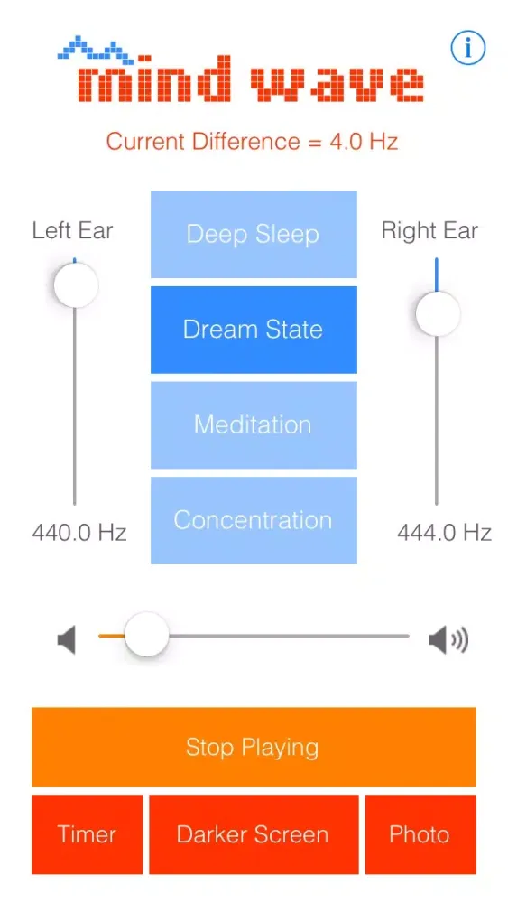 Ảnh chụp màn hình của mind wave: deep sleep, meditate, brainwave, meditation