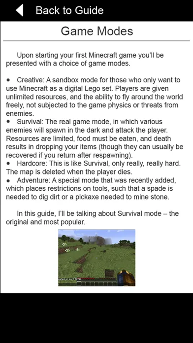 GUIDE FOR MINECRAFT! Screenshots