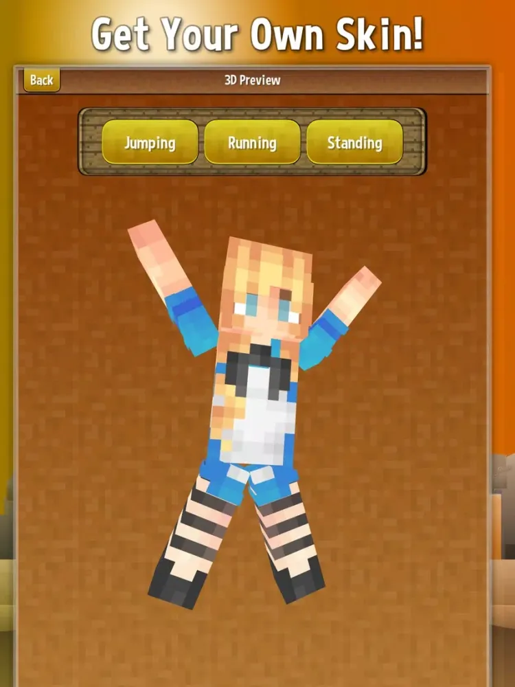 Capturas de tela do Skins for Minecraft | Boy & Girl Minecraft Skins iPad 