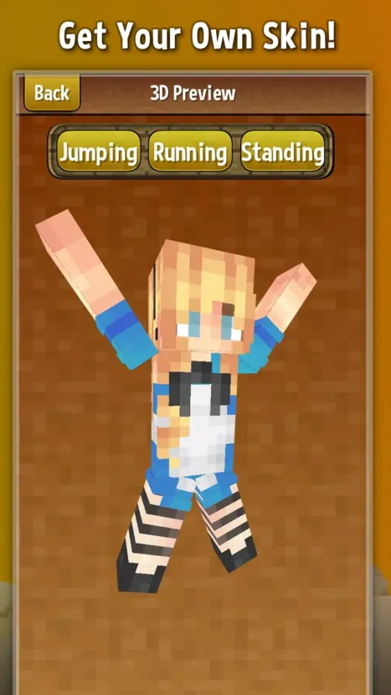 Capturas de tela do Skins for Minecraft | Boy & Girl Minecraft Skins