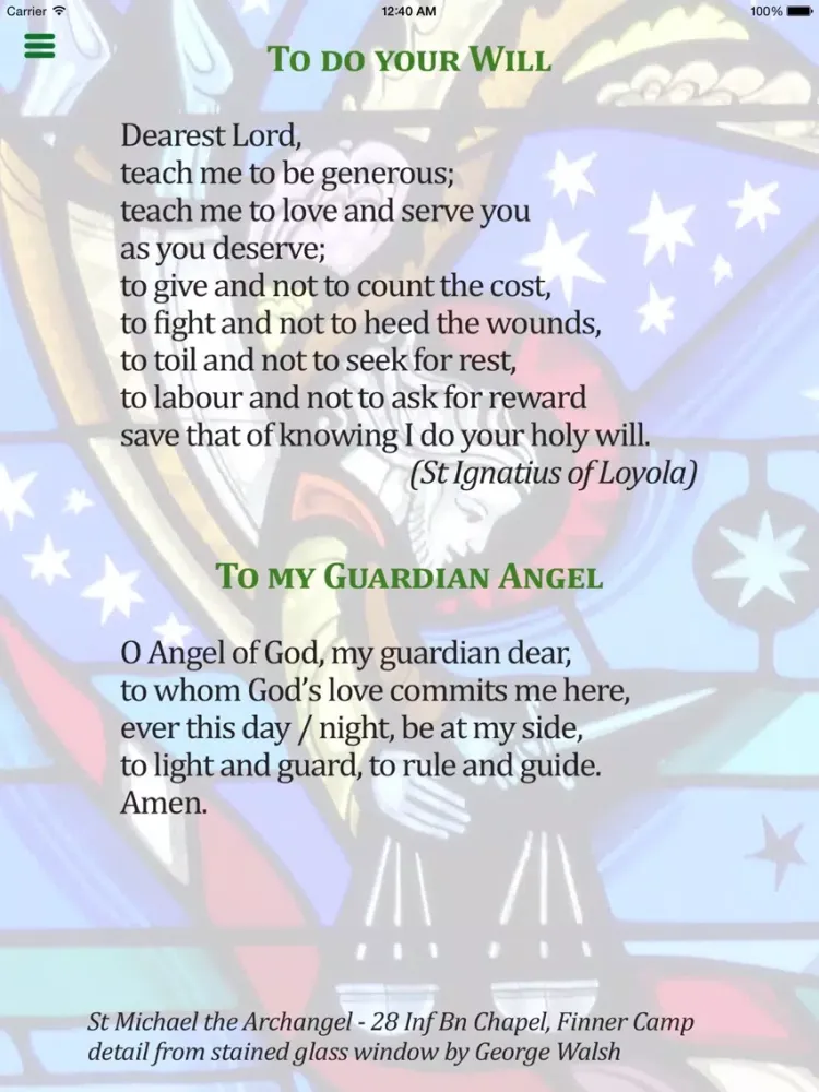 تصاویر Mingy Prayerbook iPad 