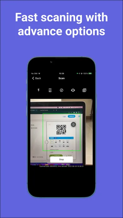 Tangkapan layar Scan to Spreadsheets