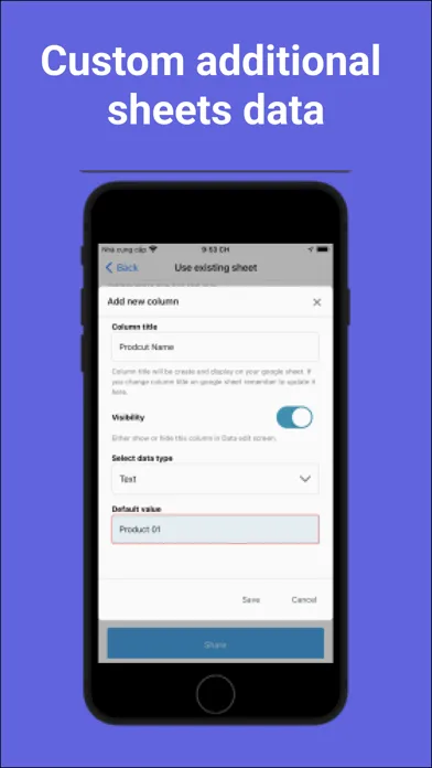 Tangkapan layar Scan to Spreadsheets