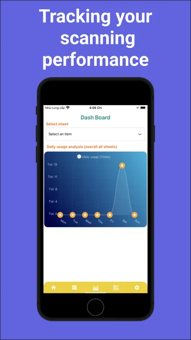 Tangkapan layar Scan to Spreadsheets