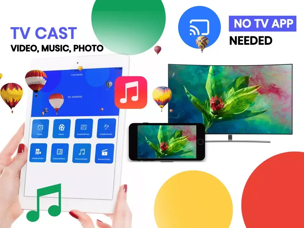 Tangkapan layar Miracast & TV Cast Mirror iPad 
