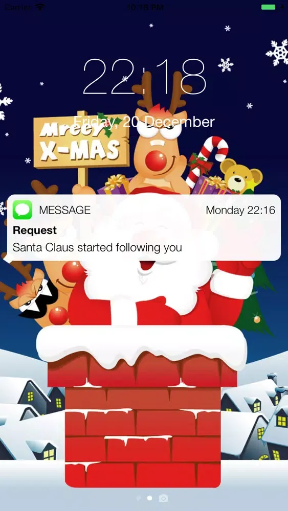 Message From Santa & Wallpaper Screenshots