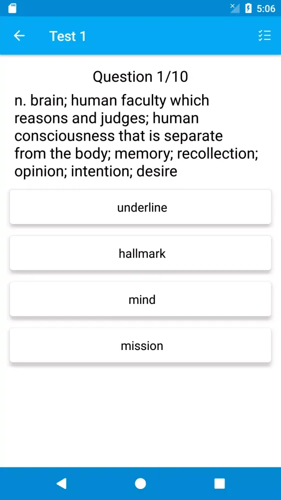 Vocabulary for TOEIC Test Ekran Görüntüleri