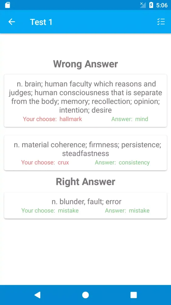 Vocabulary for TOEIC Test Ekran Görüntüleri