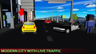 Ảnh chụp màn hình của Insane Car Taxi Drive 3D