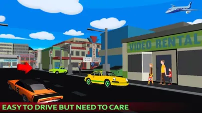 Ảnh chụp màn hình của Insane Car Taxi Drive 3D