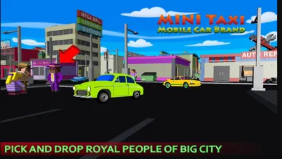 Ảnh chụp màn hình của Insane Car Taxi Drive 3D