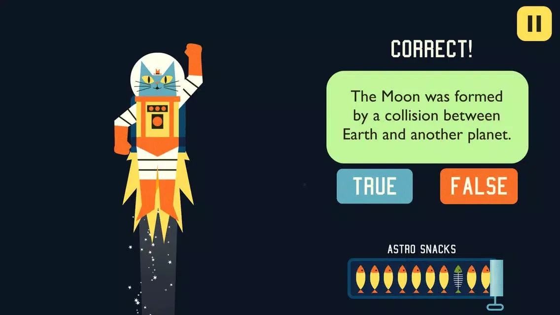 Ảnh chụp màn hình của Astro Cat’s Solar System