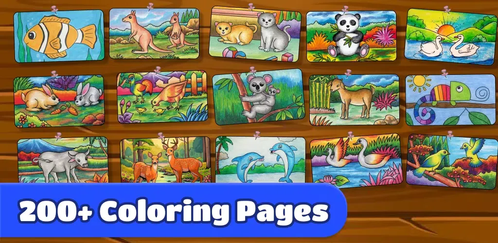 ภาพหน้าจอของ Coloring Games for Kids:Paint