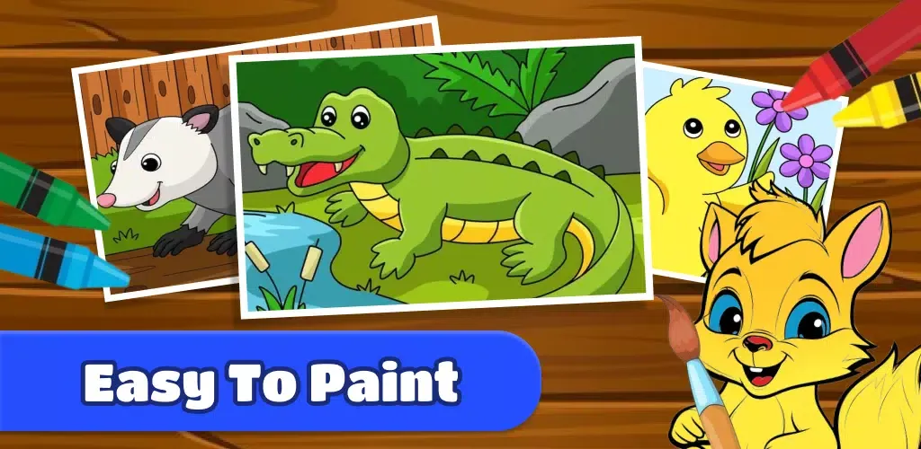 ภาพหน้าจอของ Coloring Games for Kids:Paint