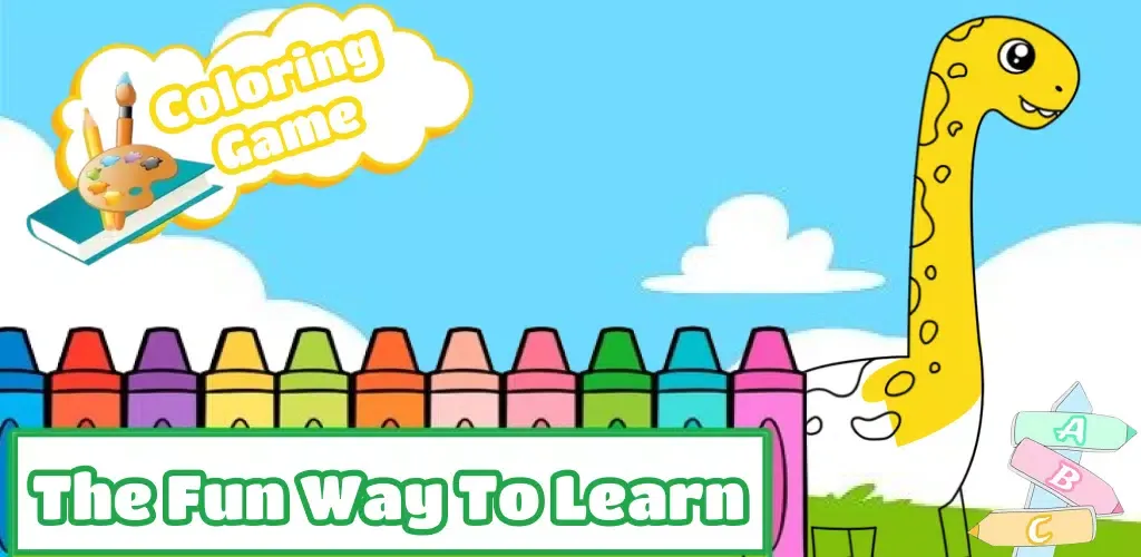 ภาพหน้าจอของ Coloring Games for Kids:Paint