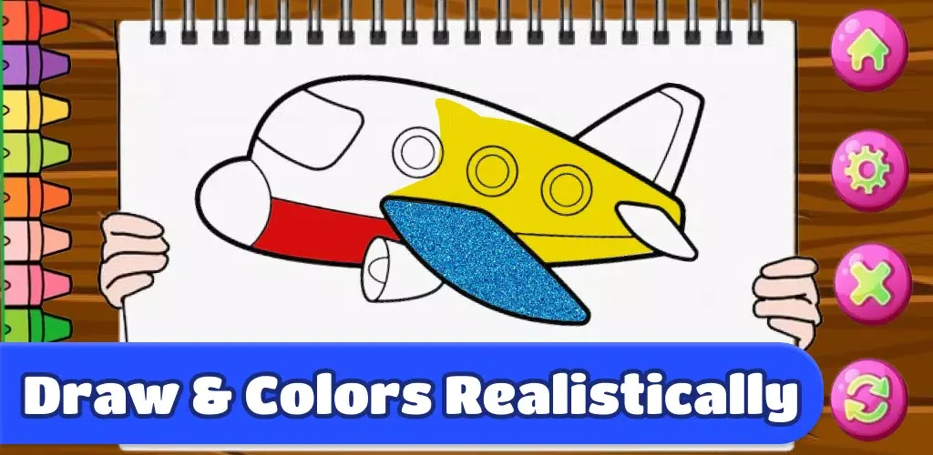 ภาพหน้าจอของ Coloring Games for Kids:Paint