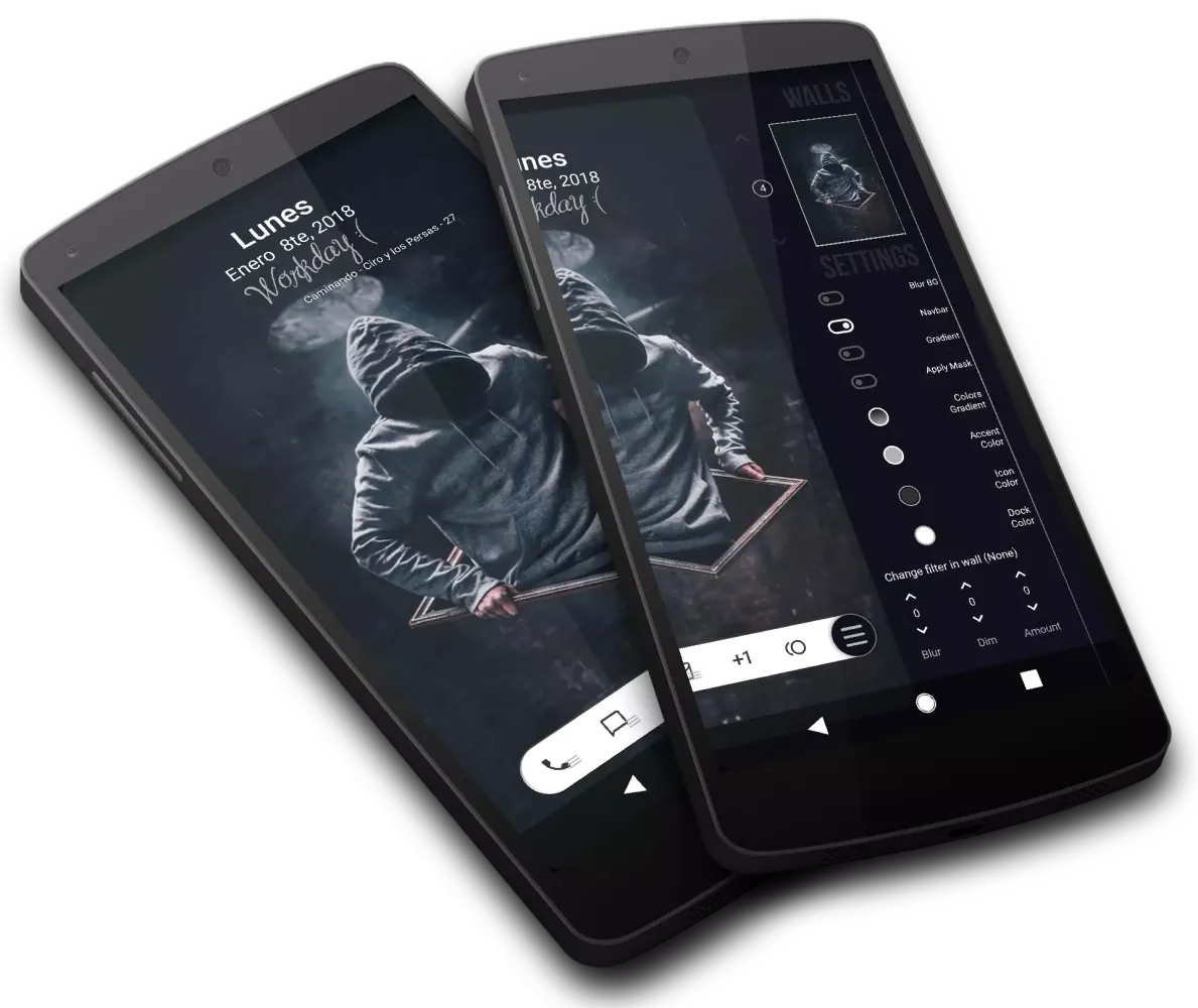 Ảnh chụp màn hình của MiniWall2 for Klwp