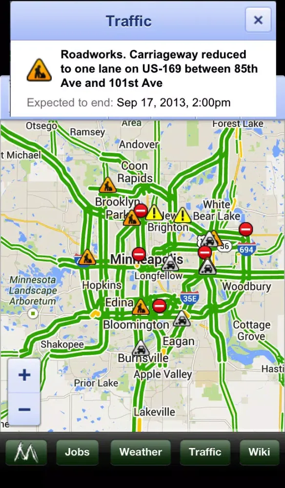 MinnMix - Local News, Weather, Travel Guide, Traffic Maps and more of Midwest America应用截图