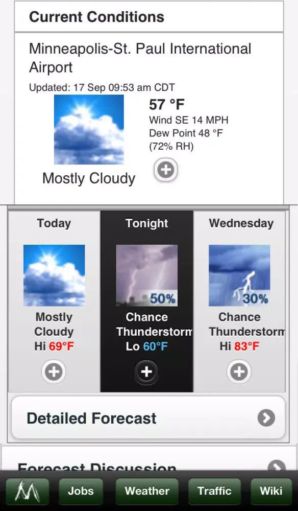 MinnMix - Local News, Weather, Travel Guide, Traffic Maps and more of Midwest America应用截图