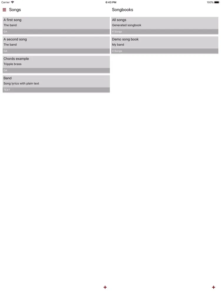 Screenshot di Gig Assistant iPad 