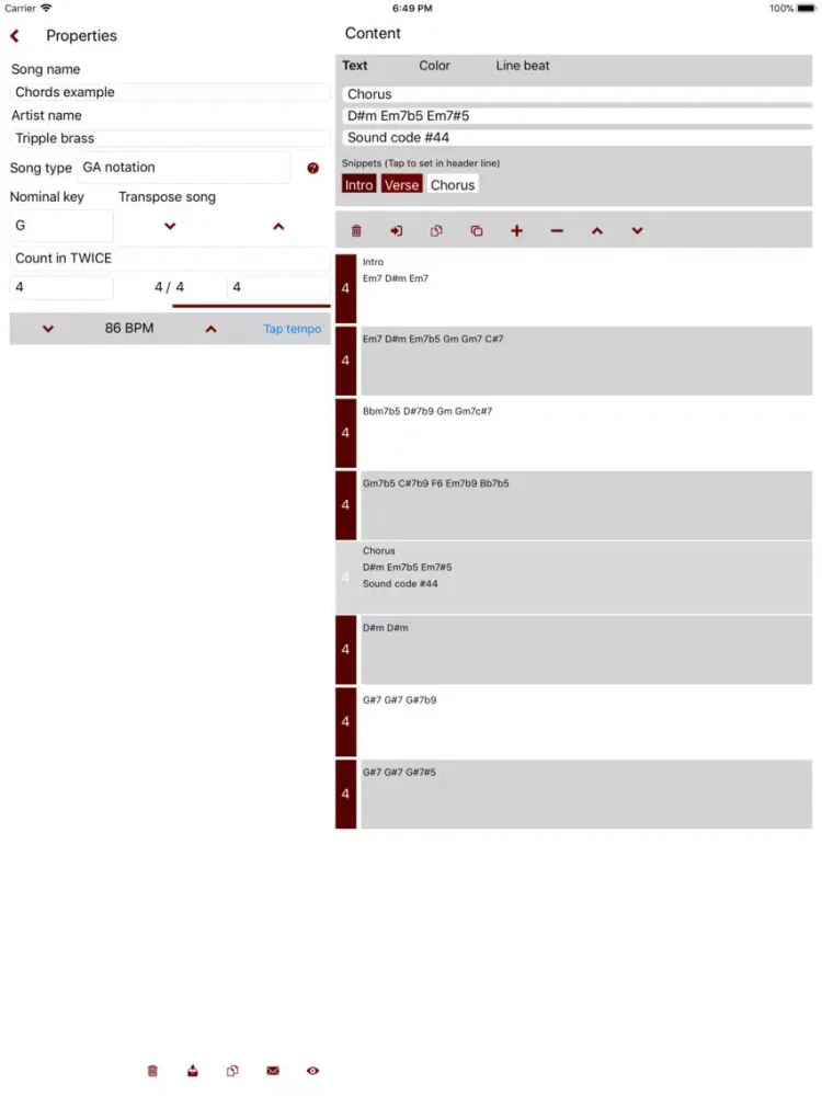 Gig Assistant LITE iPad  স্ক্রিনশট