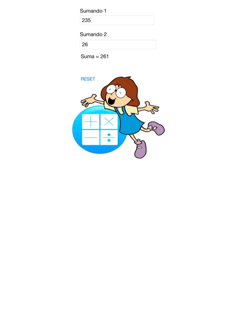 Zrzuty ekranu Mi primera calculadora iPad 