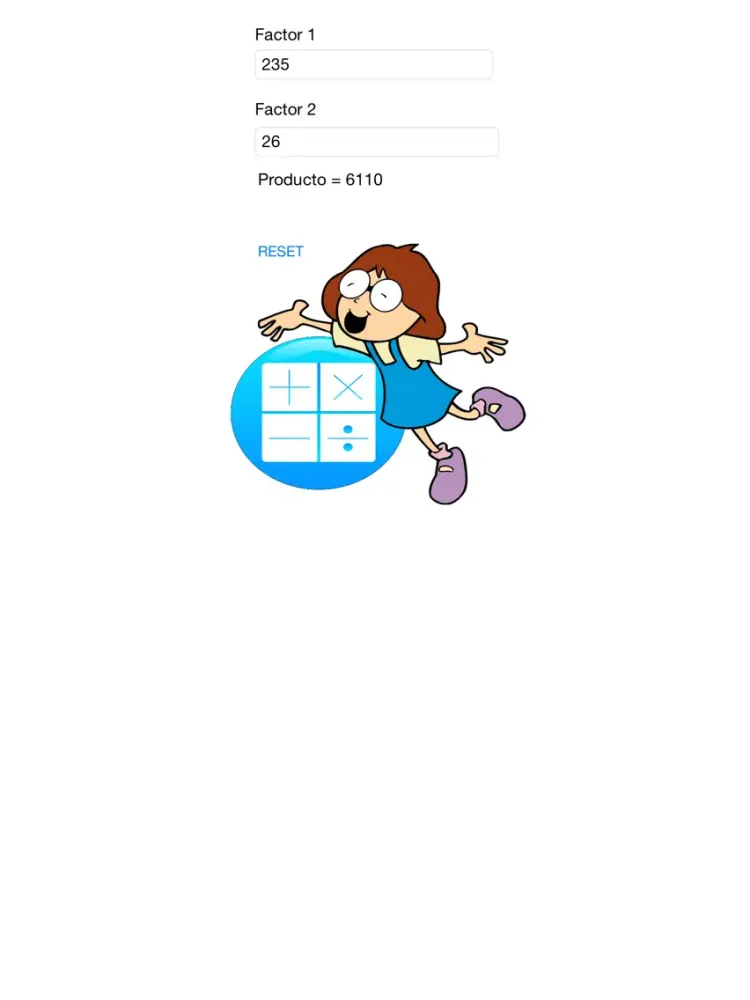 Zrzuty ekranu Mi primera calculadora iPad 