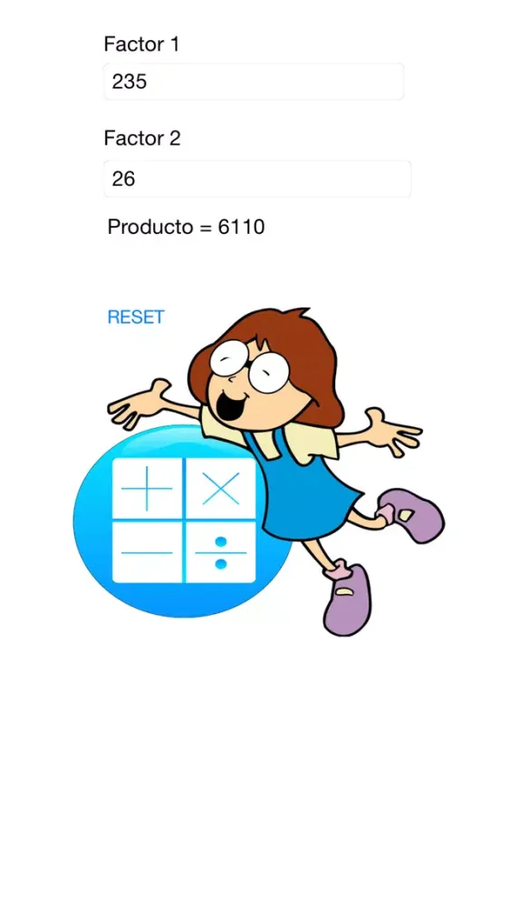 Zrzuty ekranu Mi primera calculadora