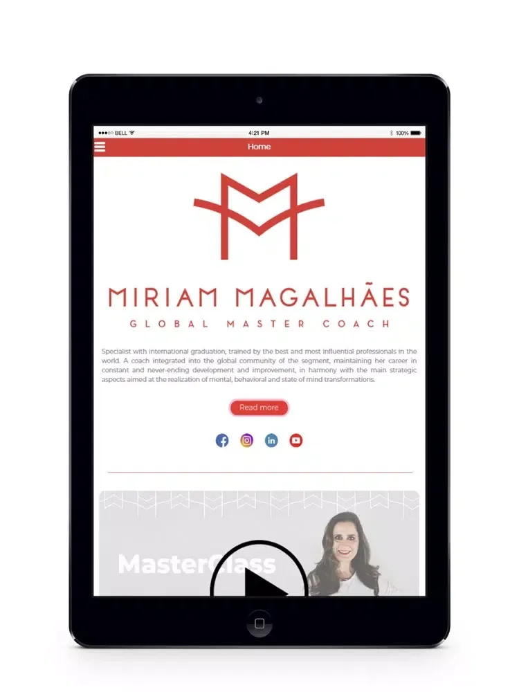 Скриншоты Miriam Magalhães ENG iPad 