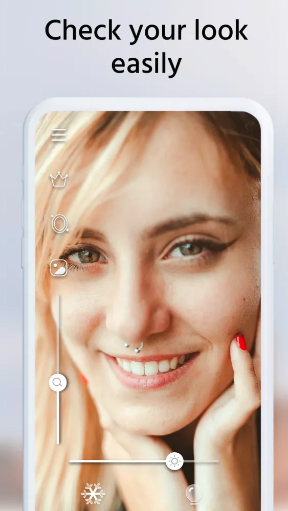 Capturas de pantalla de Beauty Mirror, The Mirror App