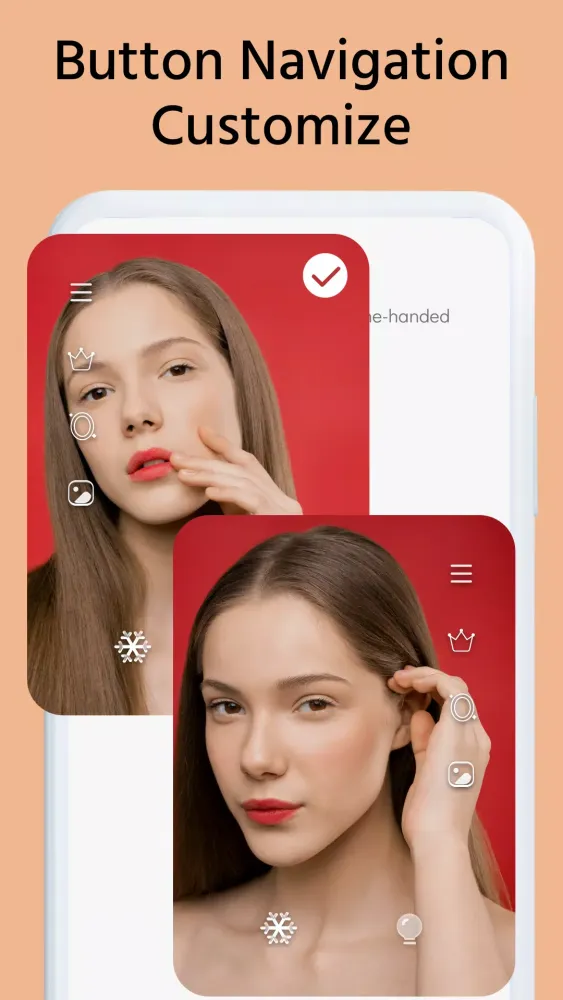 Capturas de pantalla de Beauty Mirror, The Mirror App