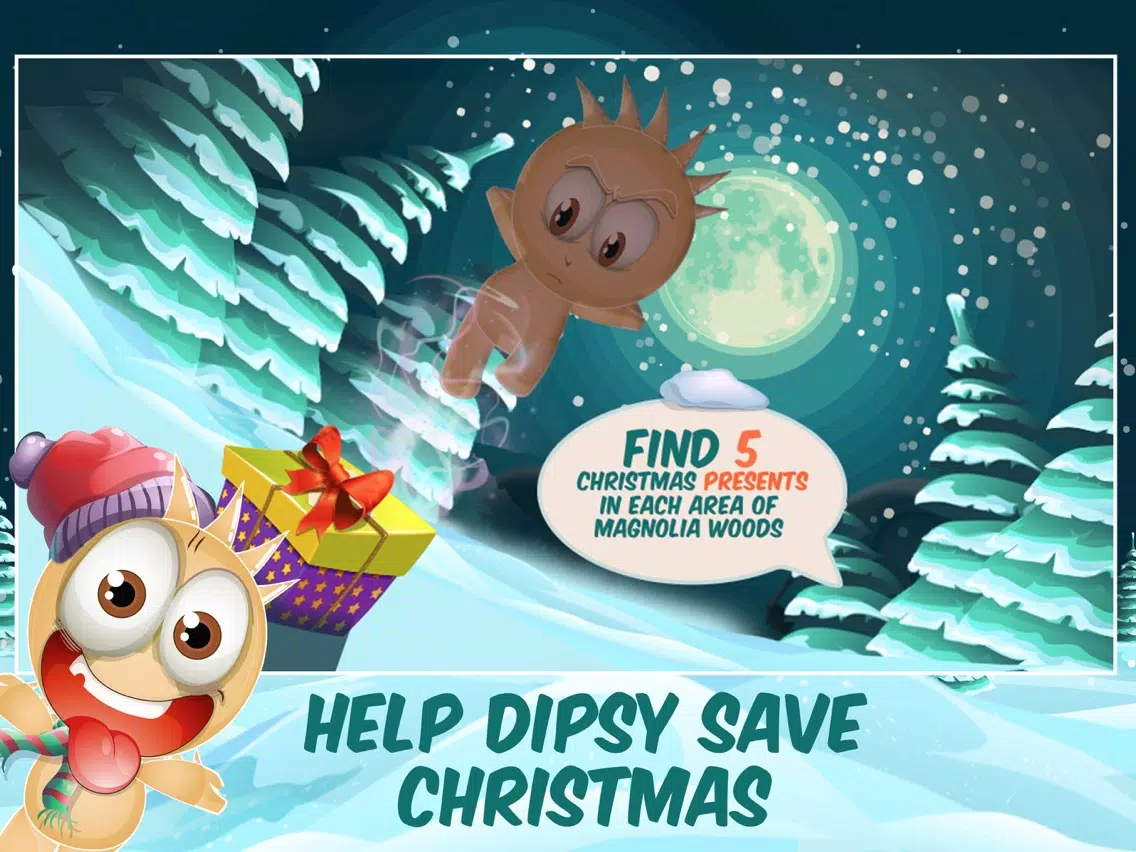 Dipsy's Christmas Eve Adv iPad  स्क्रीनशॉट