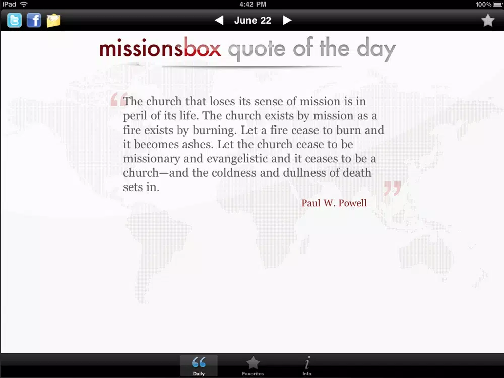 MissionsBox iPad  スクリーンショット
