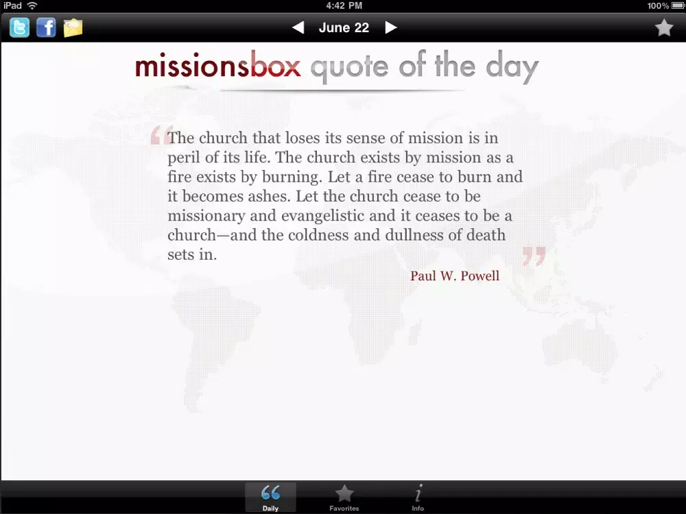 MissionsBox iPad  スクリーンショット